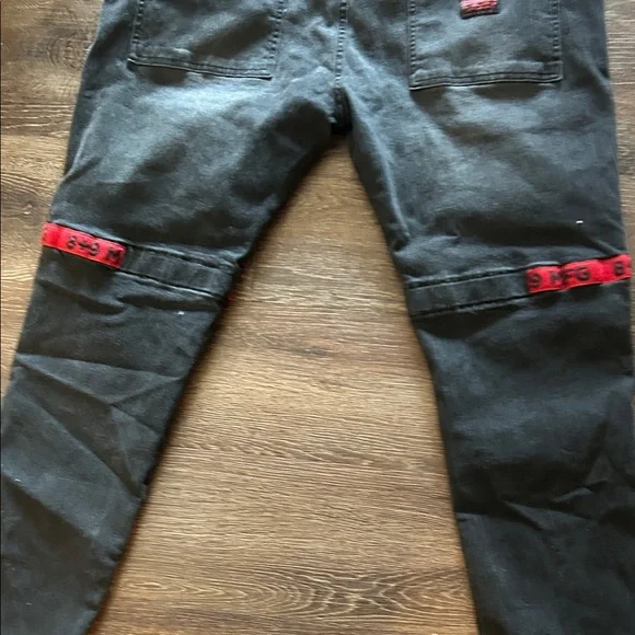 Vintage Charcoal and Scarlet Cargo Pants - Picture 12 of 15